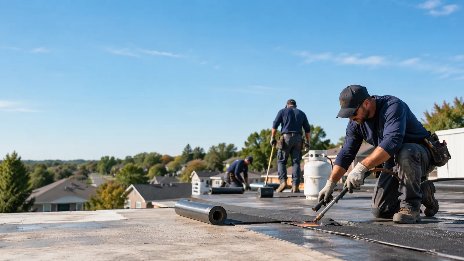Flat Roof Leak Repair providers in Centerville, IN